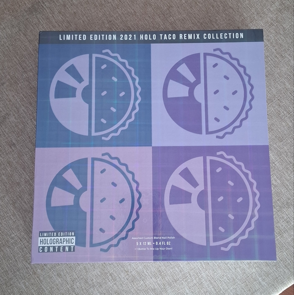 Holo Taco Remix Collection Box And Signed Poster Insert